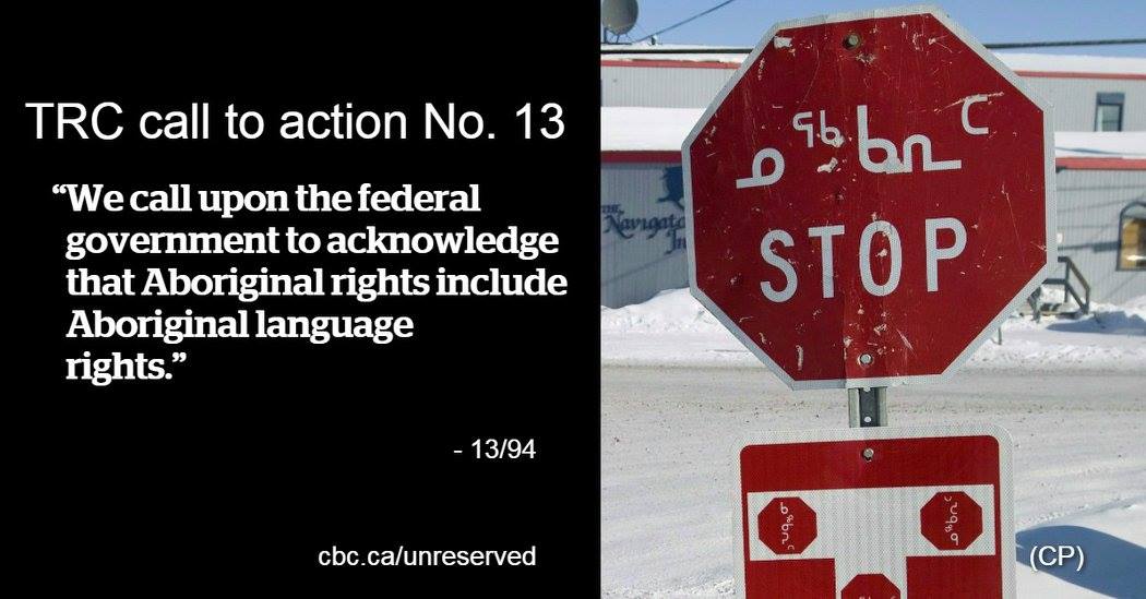 Truth and Reconciliation Commission (TRC) Call to Action #13