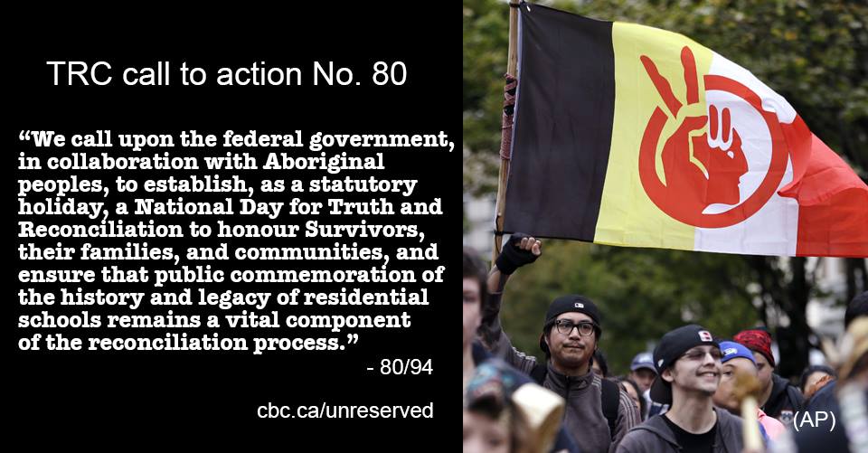 Truth and Reconciliation Commission (TRC) Call to Action #80