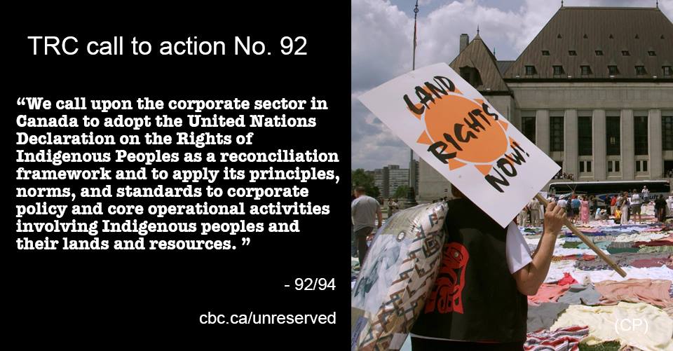 Truth and Reconciliation Commission (TRC) Call to Action #92