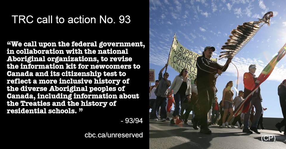 Truth and Reconciliation Commission (TRC) Call to Action #93