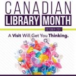 Canadian Library Month logo