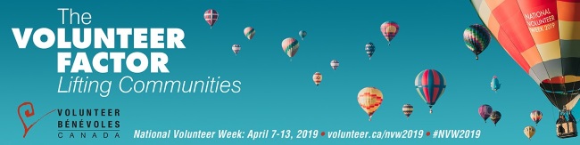 National Volunteer Week 2019 banner
