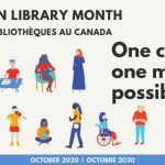 Promotional Materials Available for 2020 Canadian Library Month, Provincial Library Weeks