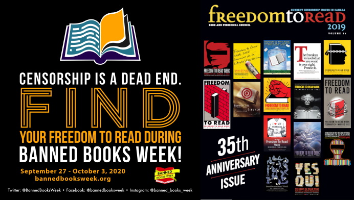 Banned Books Week, the Freedom to Read, and Canadian Libraries