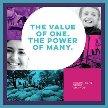 National Volunteer Week 2021 – The Value of One, The Power of Many