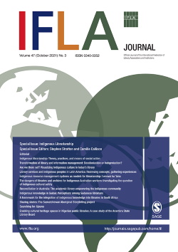 Cover of IFLA Journal volume 47, number 3