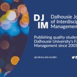 New Issue of Dalhousie Journal of Interdisciplinary Management
