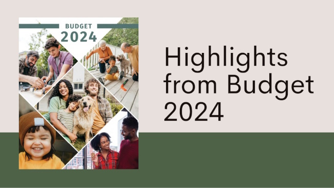 Highlights from Budget 2024