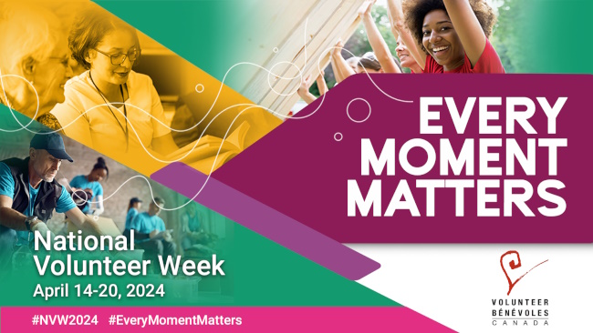 National Volunteer Week 2024 – Every Moment Matters