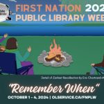 Promotional materials available for First Nation Public Library Week 2024