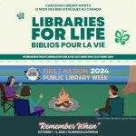 Promotional Materials Available for 2024 Canadian Library Month, Provincial Library Weeks