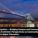 Call for participation — Bridging Campus and Community: Librarian and Archivists’ Perspectives on Community Engagement in Higher Education