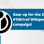 Gear up for the 2025 #1lib1ref Wikipedia campaign!