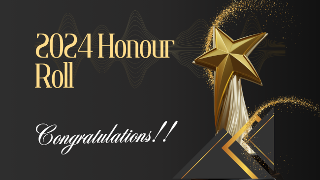 2024 Honour Roll