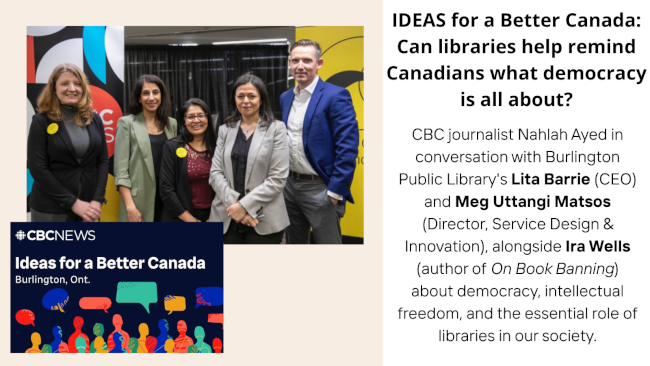 IDEAS for a Better Canada: Can libraries help remind Canadians what democracy is all about?