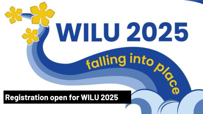WILU 2025 registration now open