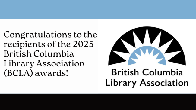 Congratulations to the 2025 BCLA Award Winners!