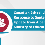 Canadian School Libraries (CSL) response to September 2 update from Alberta Ministry of Education
