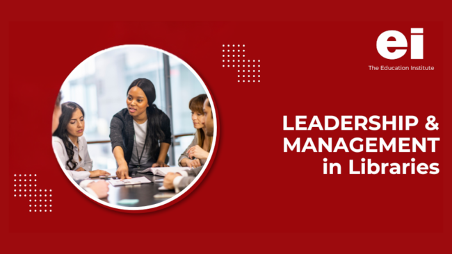 Library Leadership and Management Workshops – Fall 2025