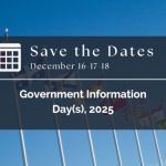 Save the dates: Government Information Day(s), 2025