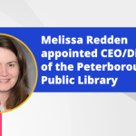 Melissa Redden appointed CEO/Director of the Peterborough Public Library