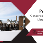 Call for Proposals for Concordia University’s Library Research Forum 2026