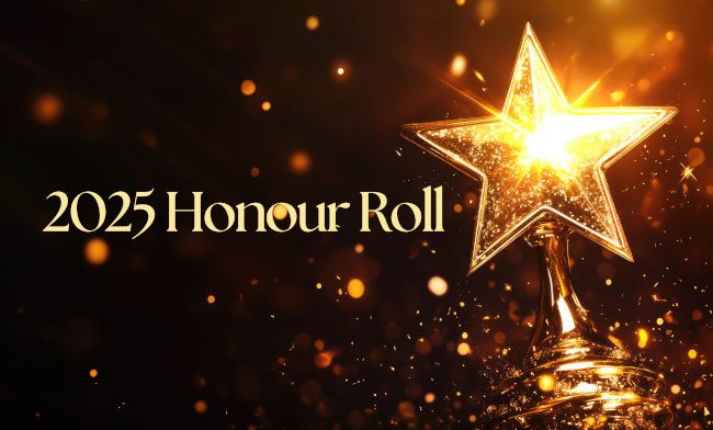 2025 Honour Roll