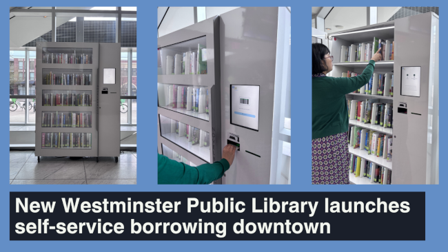 New Westminster Public Library launches self-service borrowing downtown