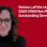 Denise LaFitte to receive 2026 CRKN Ron MacDonald Outstanding Service Award