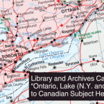 Library and Archives Canada adds “Ontario, Lake (N.Y. and Ont.)” to Canadian Subject Headings